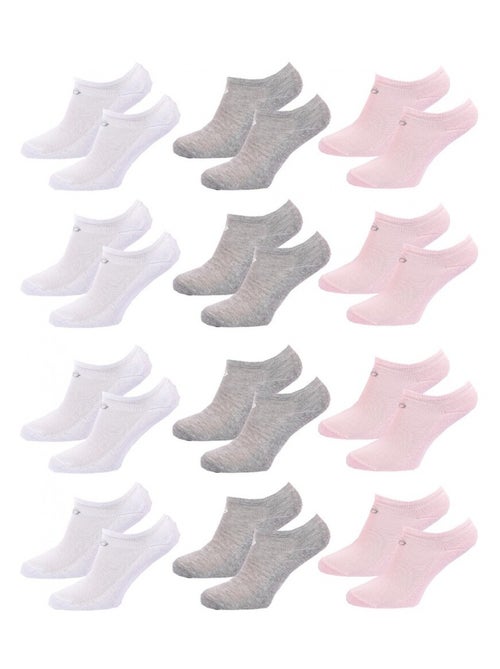 Chaussettes Enfant SNEAKER SERGIO TACCHINI Lot de 12 - Pack de 12 - Kiabi