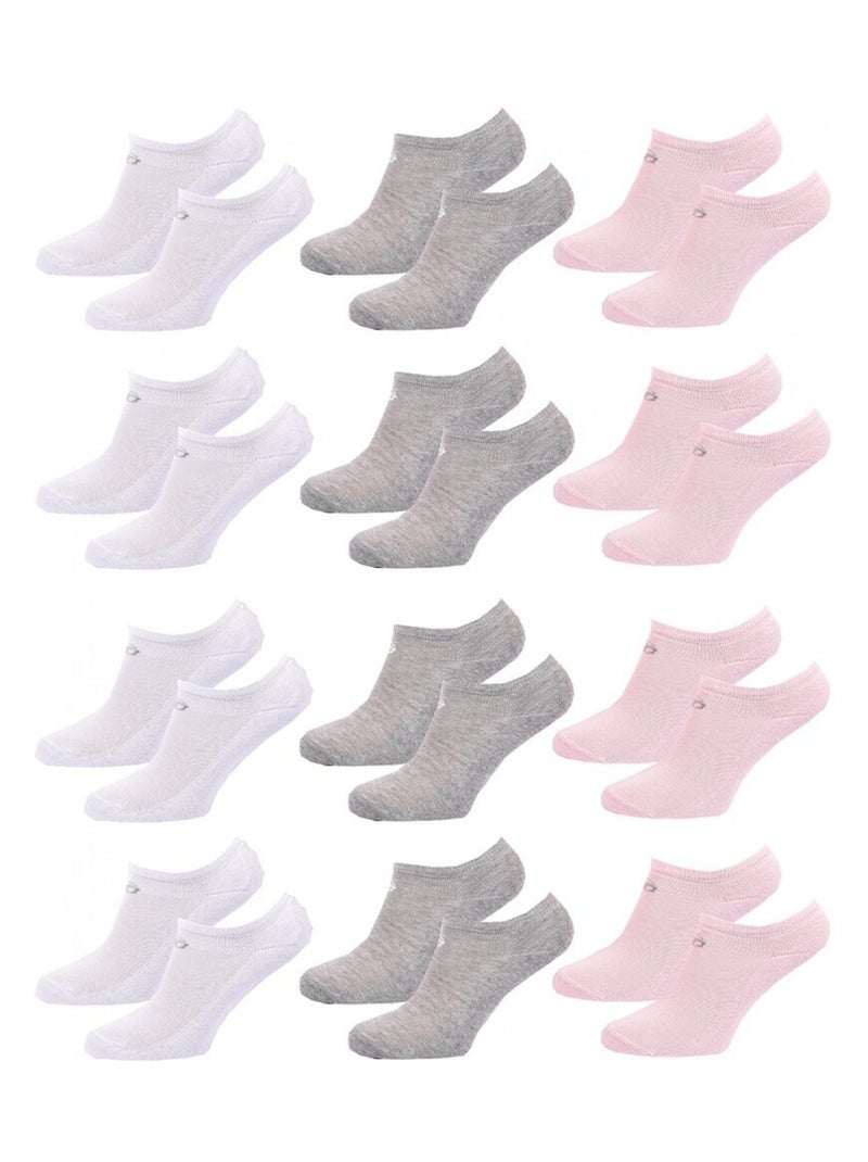 Chaussettes Enfant SNEAKER SERGIO TACCHINI Lot de 12 - Pack de 12 Multicolore - Kiabi