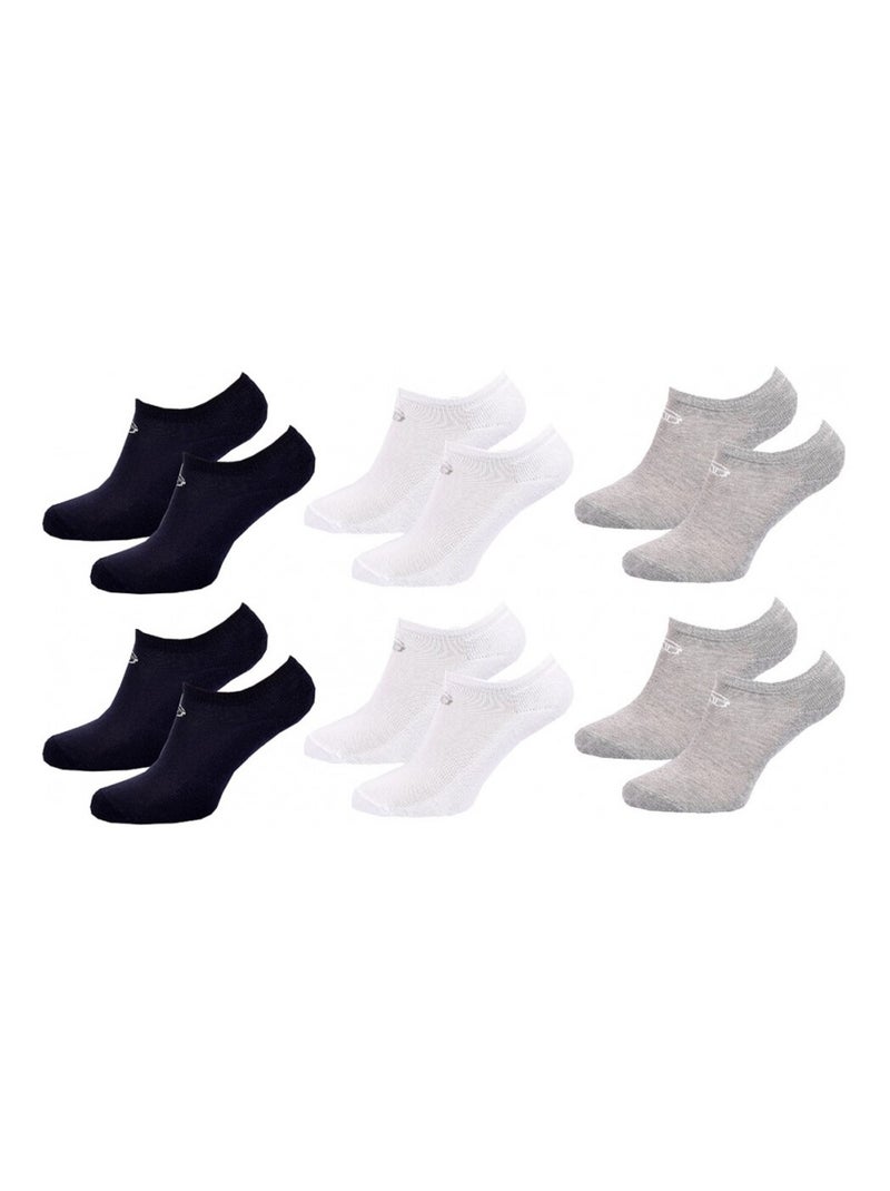 Chaussettes Enfant SNEAKER SERGIO TACCHINI Lot de 6 - Pack de 6 Multicolore - Kiabi