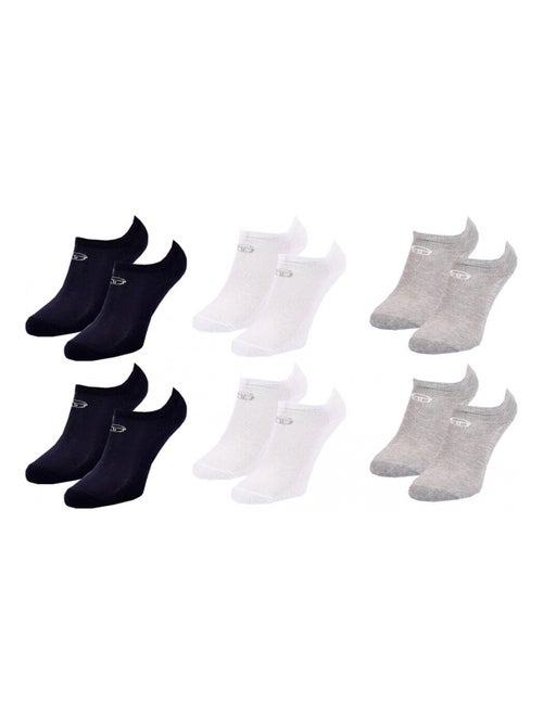 Chaussettes Enfant SNEAKER SERGIO TACCHINI Lot de 6 - Pack de 6 - Kiabi