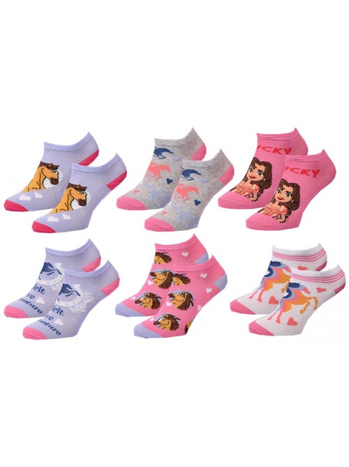 Chaussettes Enfant SPIRIT fantaisie -Assortiment modèles photos selon arrivages- - Pack de 9 - Kiabi