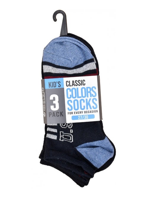 Chaussettes Enfant TWINDAY - Pack de 3 - Kiabi