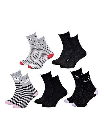 Chaussettes Enfant TWINDAY - Pack de 5