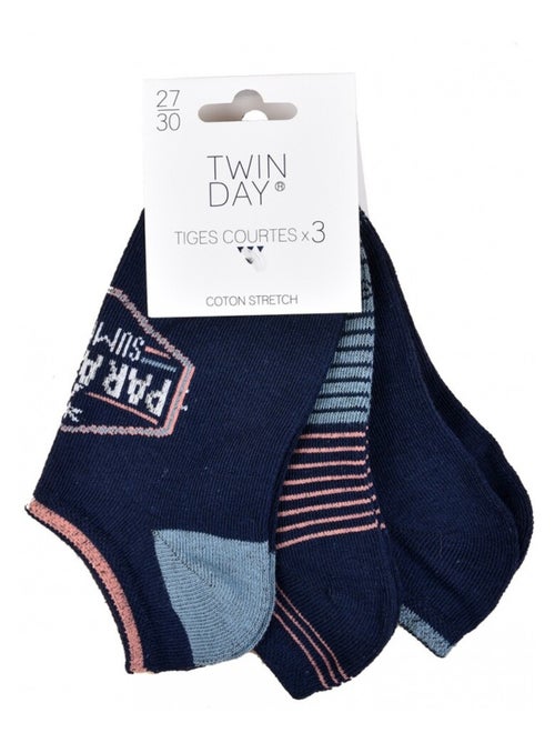 Chaussettes Enfant TWINDAY - Pack de 6 - Kiabi