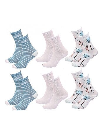 Chaussettes Enfant TWINDAY - Pack de 6