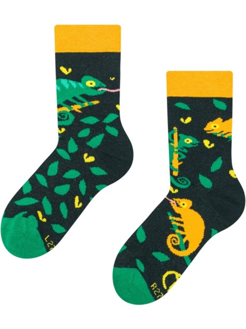 Chaussettes Enfants Caméléon en Chasse - Kiabi