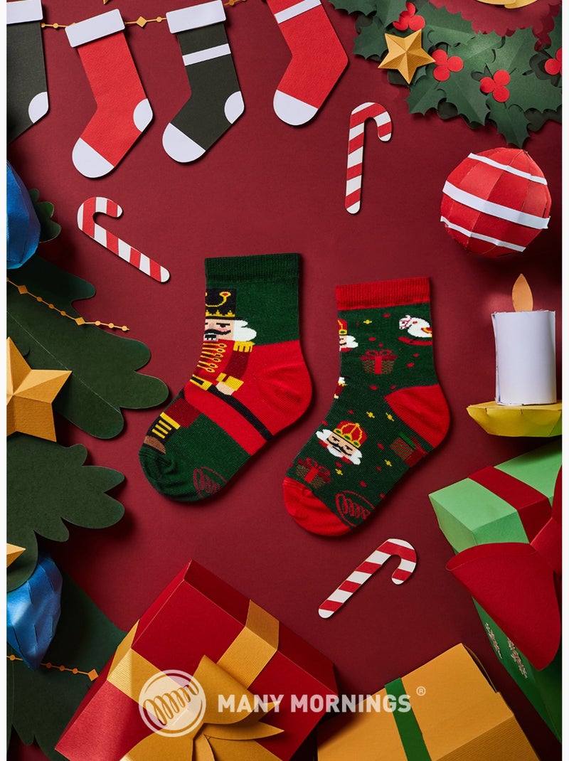 Chaussettes Enfants Casse-Noisettes Vert - Kiabi