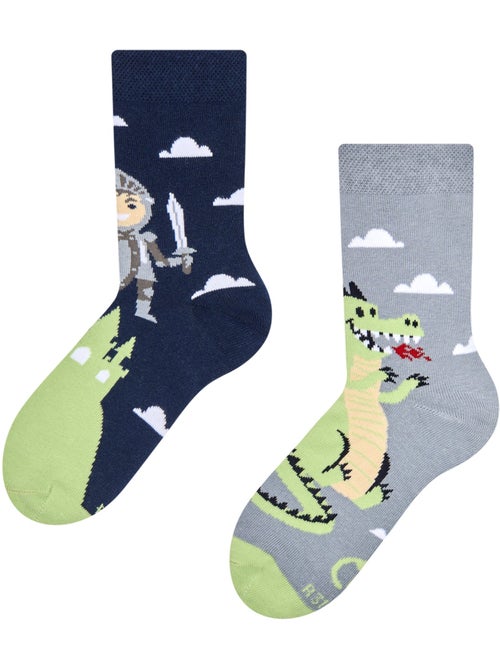 Chaussettes Enfants Chevaliers Courageux - Kiabi