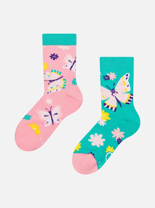 Chaussettes Enfants Dedoles Papillons Doux - Kiabi