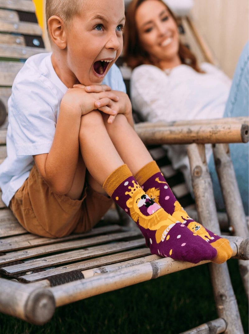 Chaussettes Simba Le Roi Lion Taille 36-37 - 1 Paire - Neuf Avec étiquettes Disney