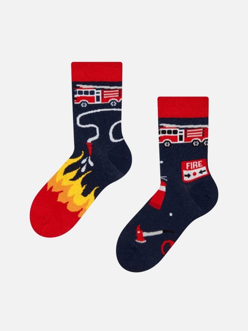 Chaussettes Enfants Dedoles  Sapeur-pompier - Kiabi