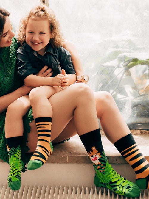 Chaussettes Enfants Dedoles  Tigres - Kiabi