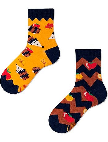 Chaussettes Enfants Hérissons & Pommes