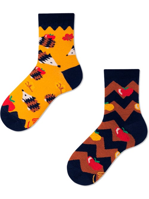 Chaussettes Enfants Hérissons & Pommes - Kiabi