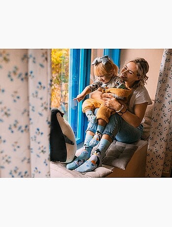 Chaussettes Enfants Manchots Rigolos