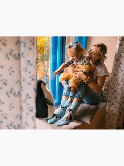 Chaussettes Enfants Manchots Rigolos - Kiabi