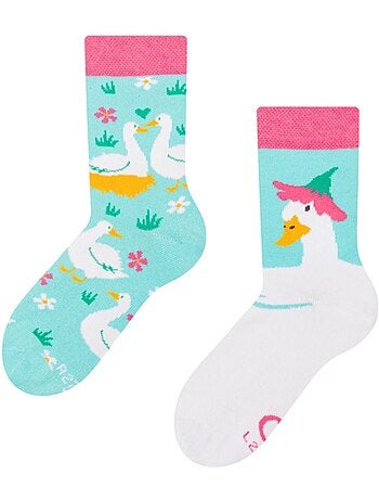 Chaussettes Enfants Oies & Fleurs