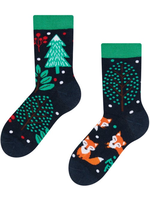 Chaussettes Enfants Renards Roux - Kiabi