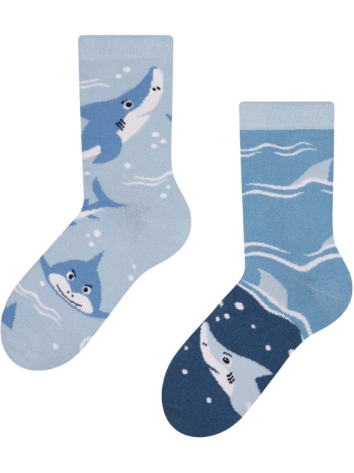 Chaussettes Enfants Requin Gris - Kiabi Chaussettes Enfants Requin Gris - Kiabi