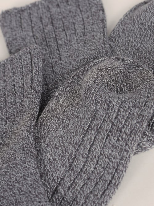 Chaussettes épaisses Bomboo - Kiabi