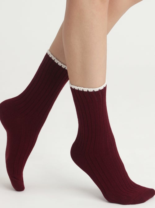 Chaussettes épaisses Bomboo - Kiabi