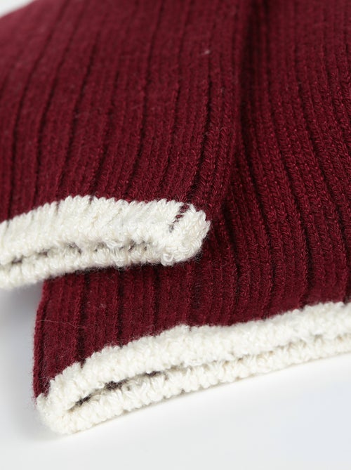 Chaussettes épaisses Bomboo - Kiabi