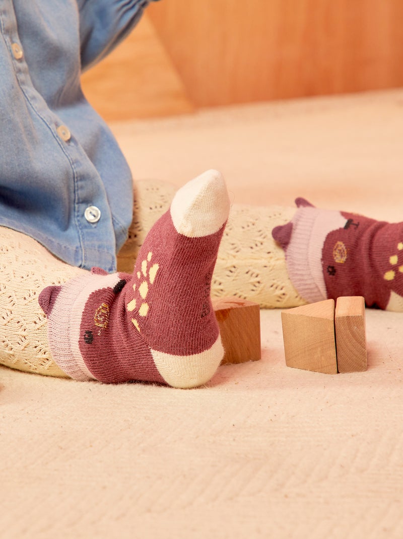 Chaussettes Minecraft Enfant Lot Fantaisie - Idée Cadeau Gamer Garçon Fille, Motifs Creeper Zombie, Tailles 31-36 Et 37-40