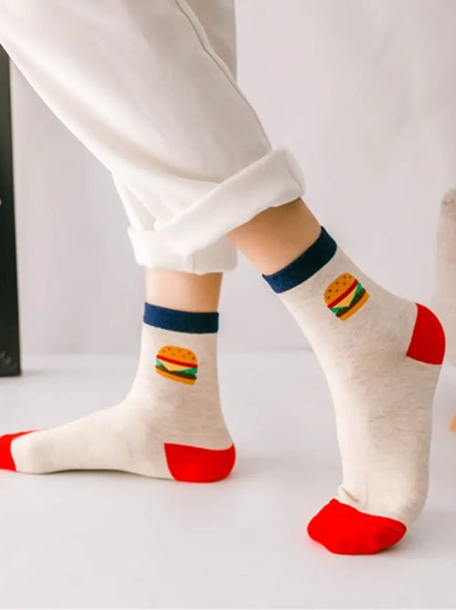 Chaussettes Fast Food | Titeschaussettes - Kiabi