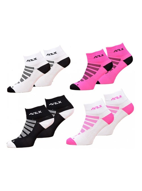 Chaussettes Femme Coton Majoritaire - Pack de 4 - Kiabi