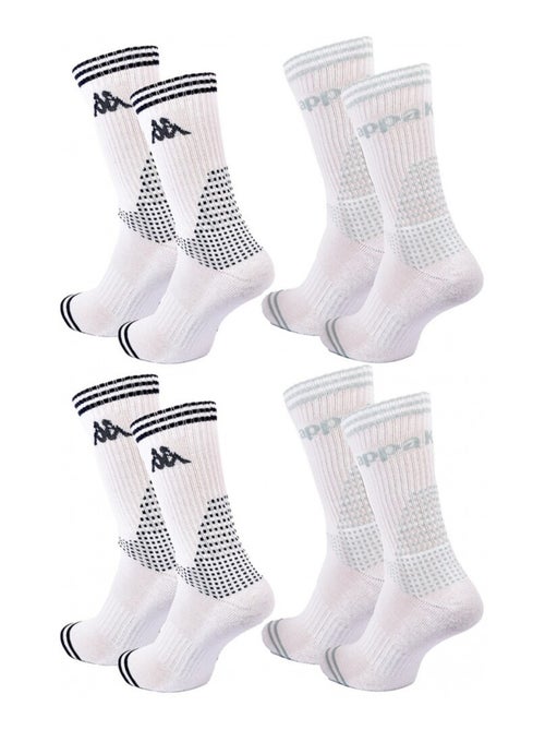 Chaussettes Femme CREW KAPPA - Pack de 4 - Kiabi