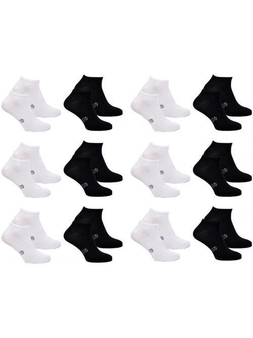 Chaussettes femme CXL By LACROIX Qualité et Confort - Pack de 12 - Kiabi