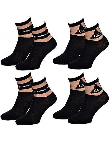 Chaussettes femme CXL By LACROIX Qualité et Confort - Pack de 4