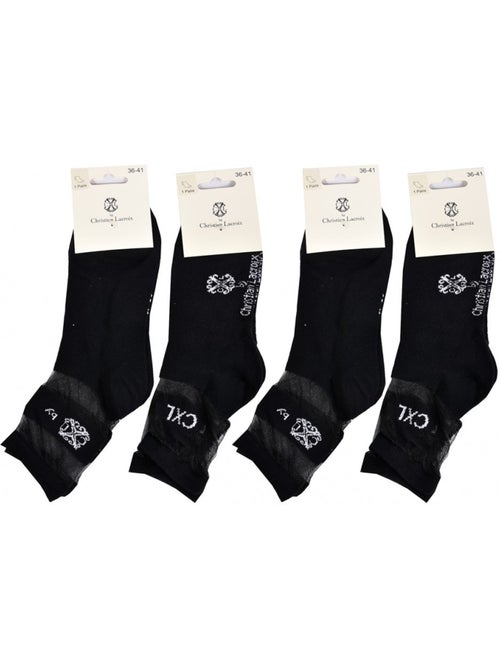 Chaussettes femme CXL By LACROIX Qualité et Confort - Pack de 4 - Kiabi