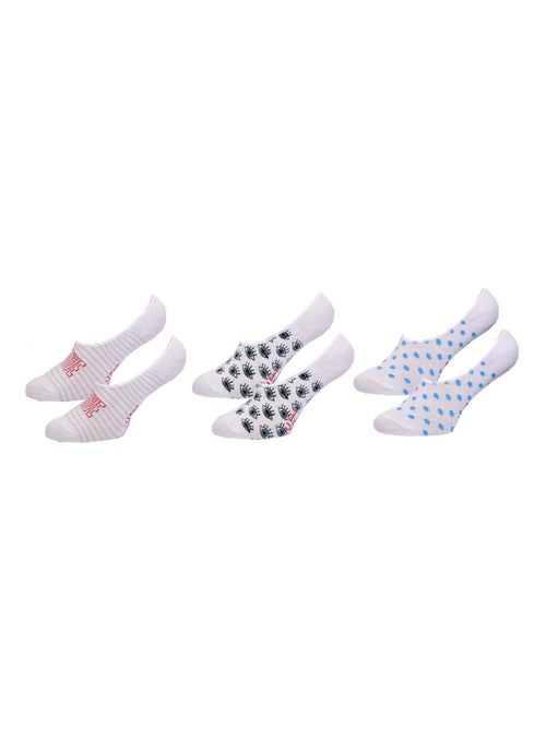 Chaussettes femme ELLE Basic - Pack de 3 - Kiabi