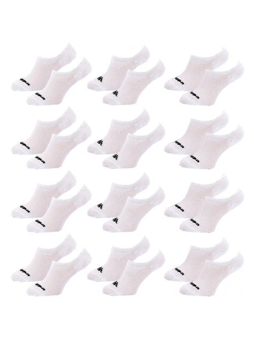 Chaussettes Femme FOOTIES KAPPA - Pack de 12 - Kiabi