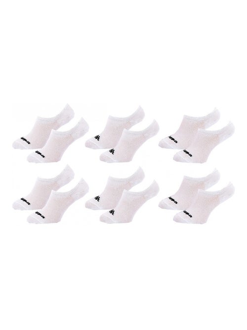 Chaussettes Femme FOOTIES KAPPA - Pack de 6 - Kiabi