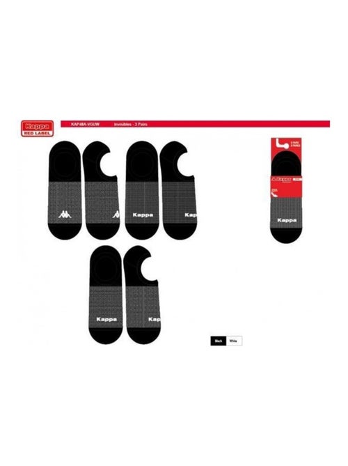 Chaussettes Femme FOOTIES KAPPA - Pack de 6 - Kiabi