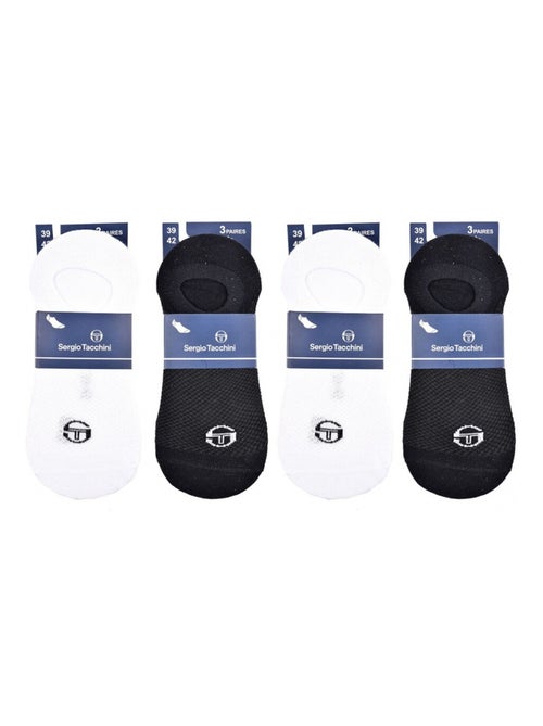 Chaussettes Femme FOOTIES SERGIO TACCHINI - Pack de 12 - Kiabi