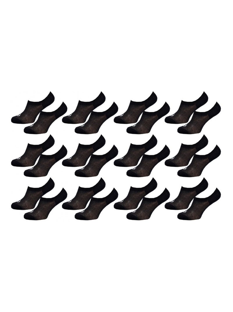 Chaussettes Femme FOOTIES SERGIO TACCHINI Lot de 12 - Pack de 12 Multicolore - Kiabi
