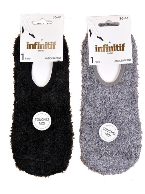 Chaussettes femme INFINITIF - Pack de 2 - Kiabi