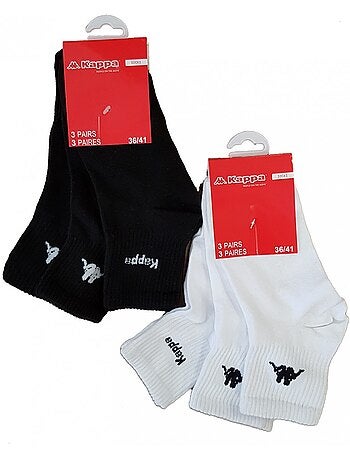 Chaussettes Femme KAPPA QUARTER - Pack de 6