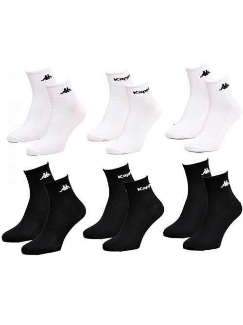 Chaussettes Femme KAPPA QUARTER - Pack de 6 - Kiabi