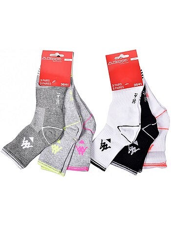 Chaussettes Femme KAPPA QUARTER - Pack de 6