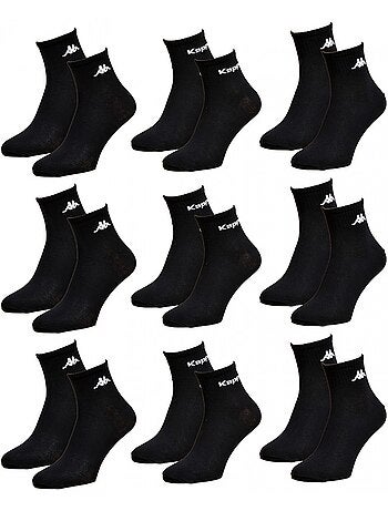 Chaussettes Femme KAPPA QUARTER - Pack de 9