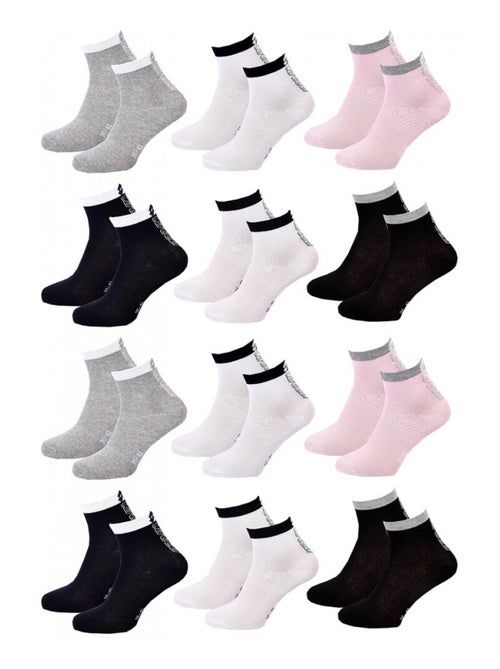 Chaussettes Femme LOTTO - Pack de 12 - Kiabi
