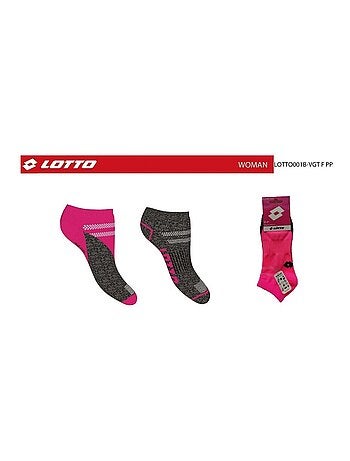 Chaussettes Femme LOTTO - Pack de 4