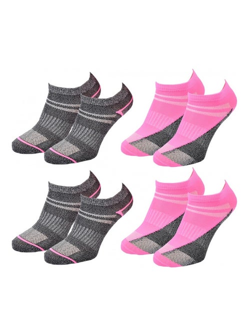 Chaussettes Femme LOTTO - Pack de 4 - Kiabi