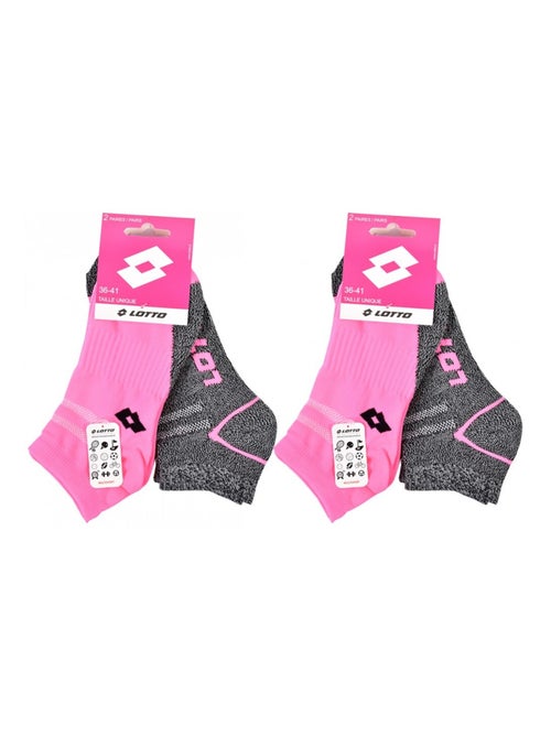 Chaussettes Femme LOTTO - Pack de 4 - Kiabi