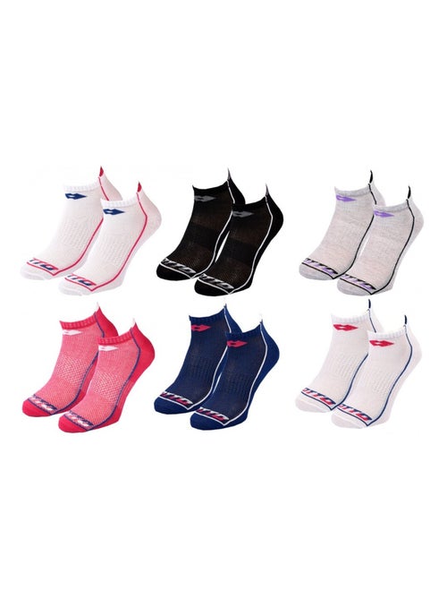 Chaussettes Femme LOTTO - Pack de 6 - Kiabi