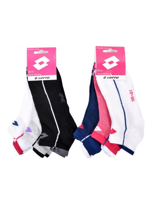 Chaussettes Femme LOTTO - Pack de 6 - Kiabi